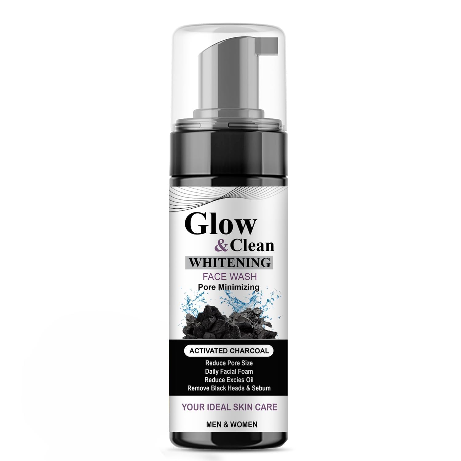 Glow & Clean Charcoal Cleansing Face Wash Glow & Clean